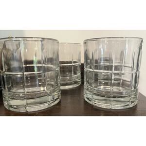 Anchor Hocking Manchester Rocks Old Fashioned Whiskey Glasses, 10.5 oz Set of 4